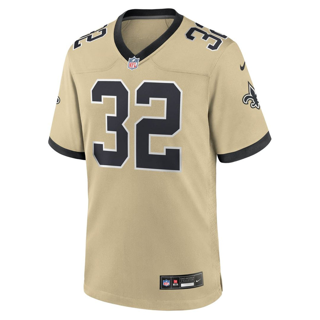 New Orleans Saints Tyrann Mathieu White Game Jersey product image 16, provided for visual reference and product detail review