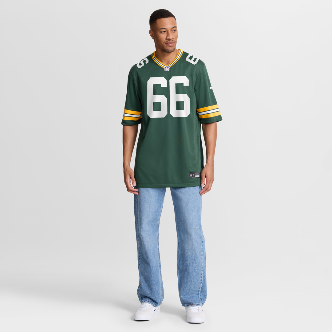 Green Bay Packers Ray Nitschke Green Game Retired Player Jersey product image 7, provided for visual reference and product