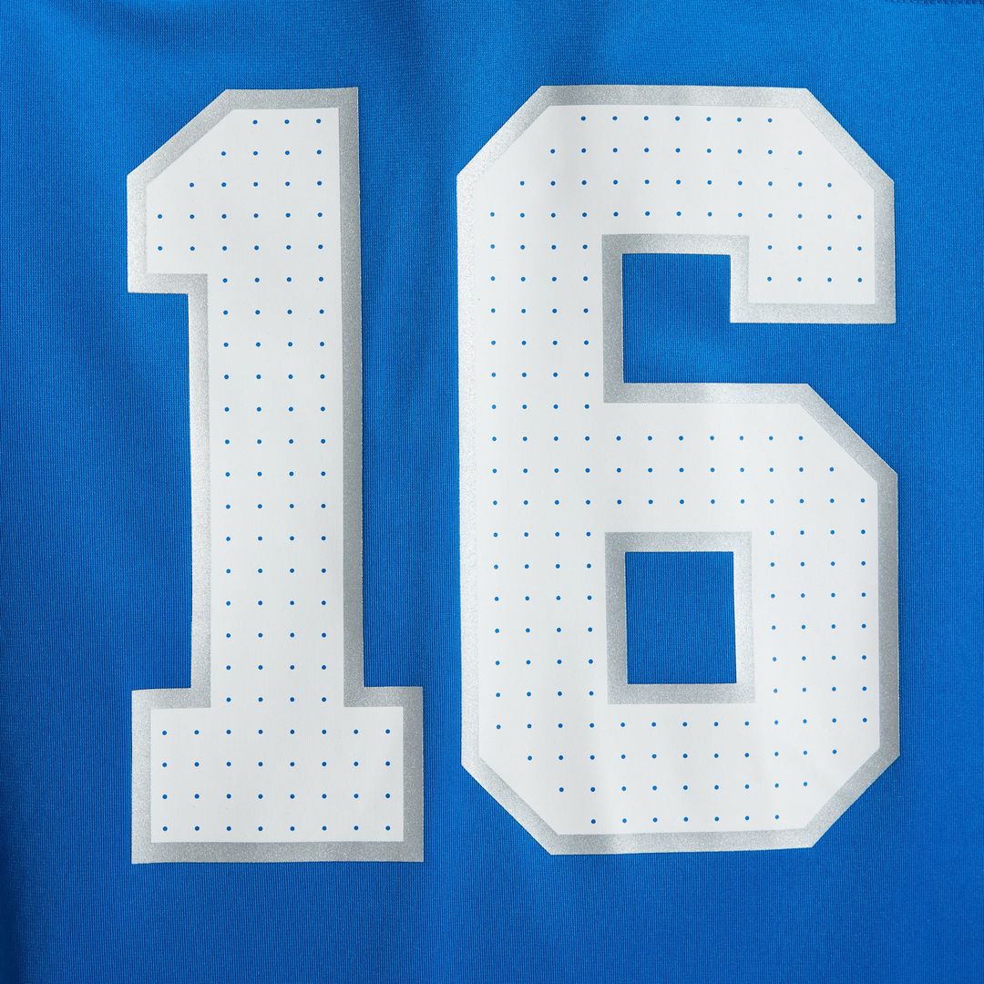 Detroit Lions Jared Goff Blue Game Jersey product image 24, provided for visual reference and product detail review