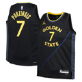Kristaps Porziņģis Golden State Warriors Statement Edition Swingman Jersey - Black - Youth product image 1, provided for