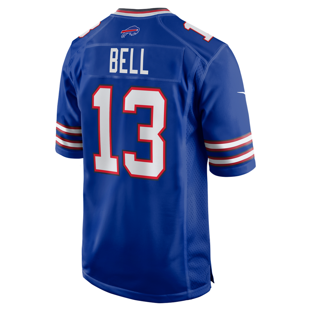 Buffalo Bills Skyler Bell Royal Team Game Jersey product image 5, provided for visual reference and product detail review