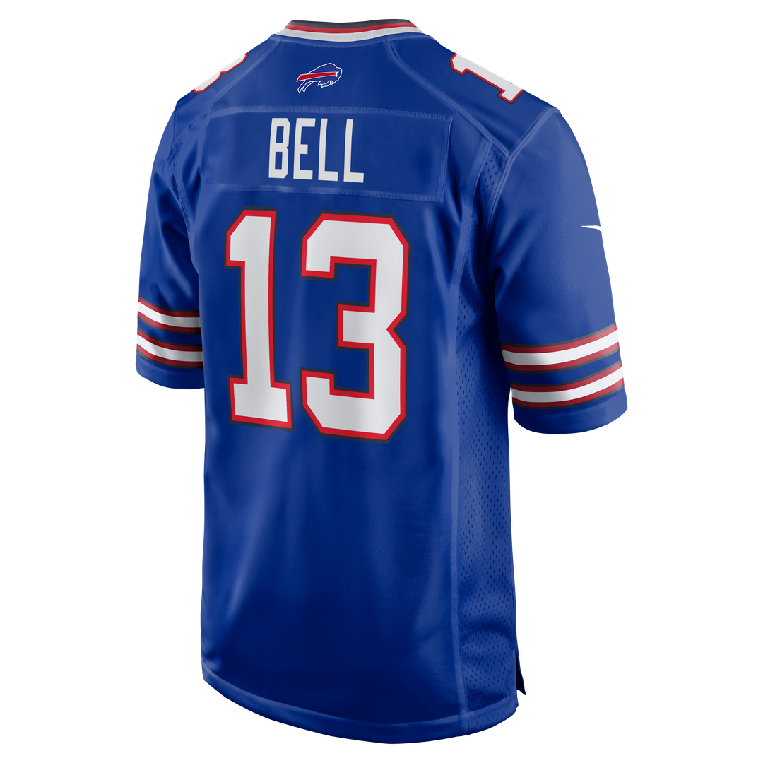Buffalo Bills Skyler Bell Royal Team Game Jersey product image 5, provided for visual reference and product detail review