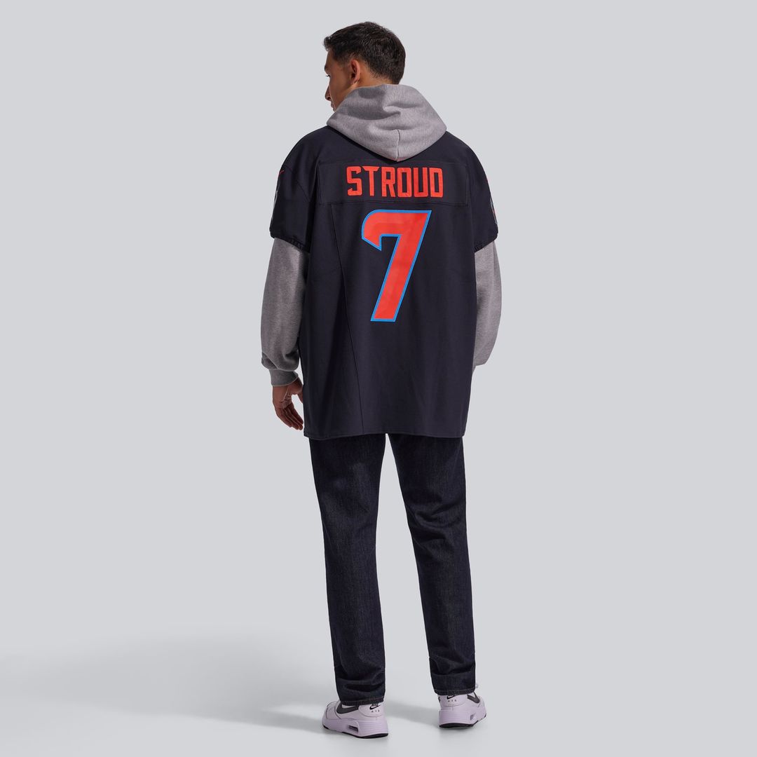Houston Texans C.J. Stroud Navy Alternate 2 Vapor F.U.S.E. Elite Jersey product image 5, provided for visual reference and