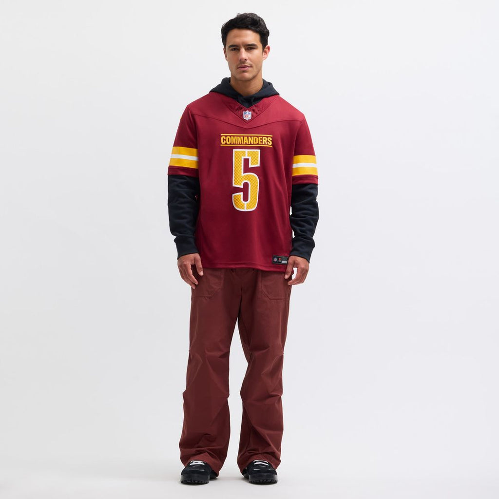 Washington Commanders Jayden Daniels White Vapor F.U.S.E. Limited Super Bowl Era Jersey product image 23, provided for