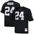 Las Vegas Raiders Charles Woodson Black Big & Tall 1998 Retired Player Replica Jersey product image 1, provided for visual