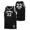 A'Ja Wilson Las Vegas Aces Jersey - Youth product image 1, provided for visual reference and product detail review