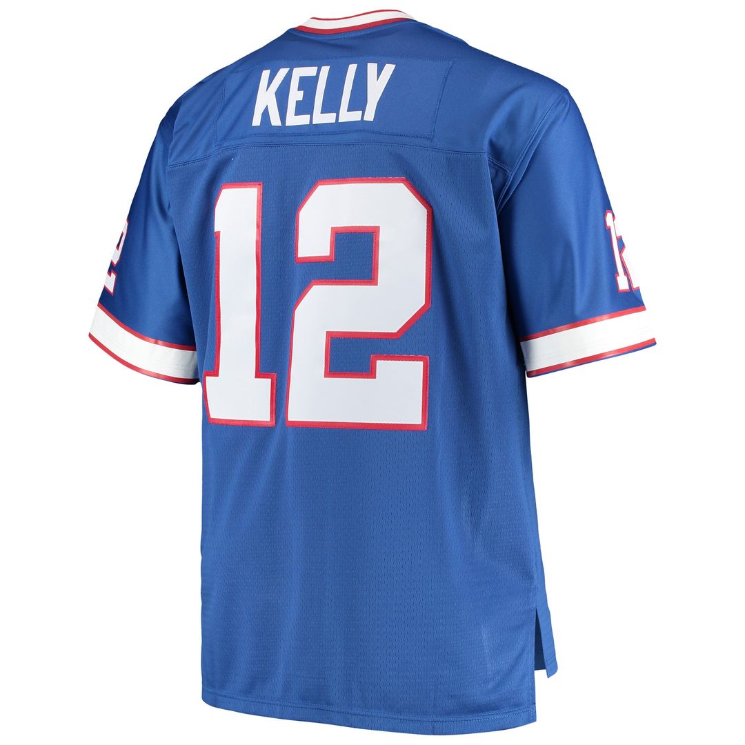Buffalo Bills Jim Kelly Royal Big & Tall 1990 Retired Player Replica Jersey product image 3, provided for visual reference