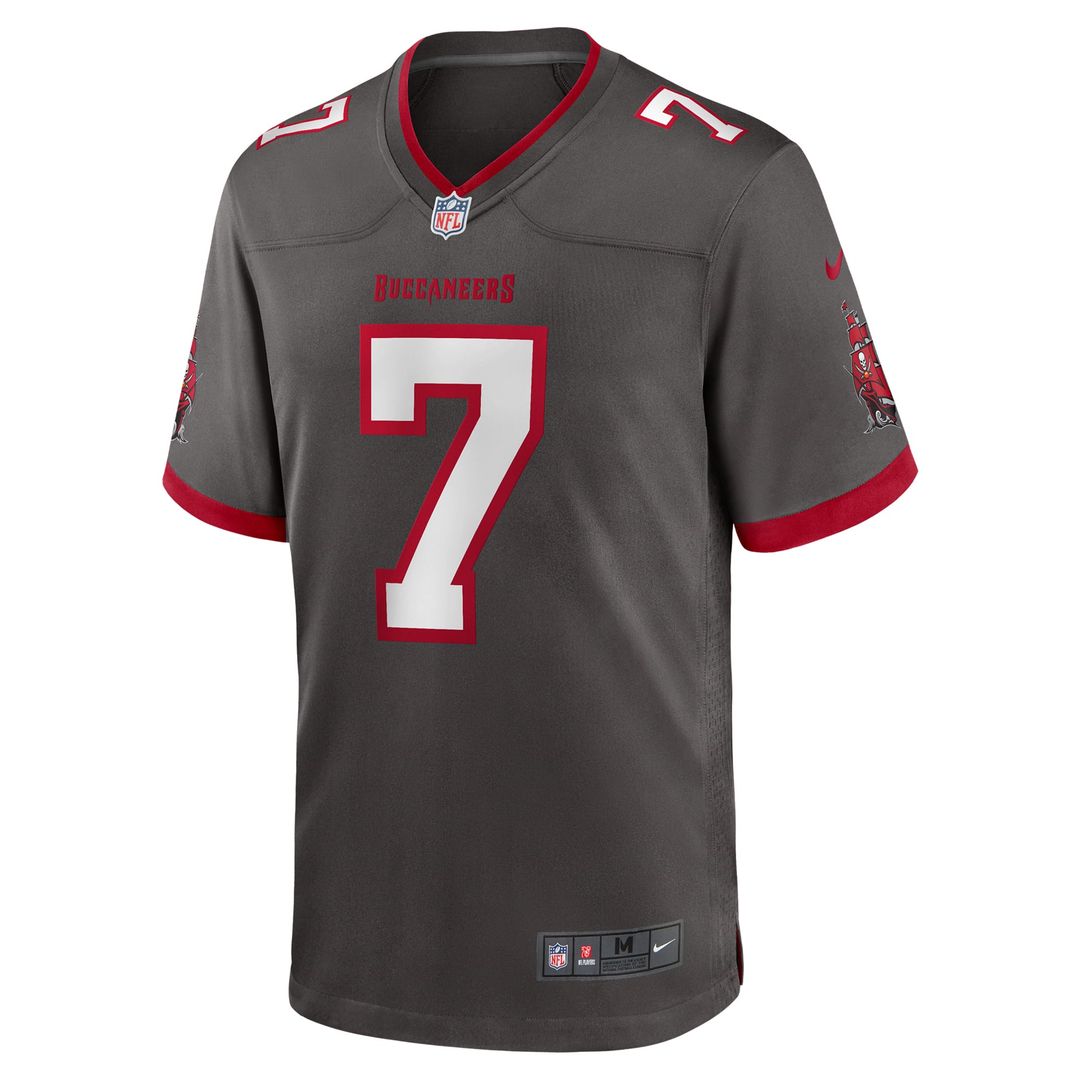 Tampa Bay Buccaneers Bucky Irving Orange Alternate Game Jersey product image 8, provided for visual reference and product