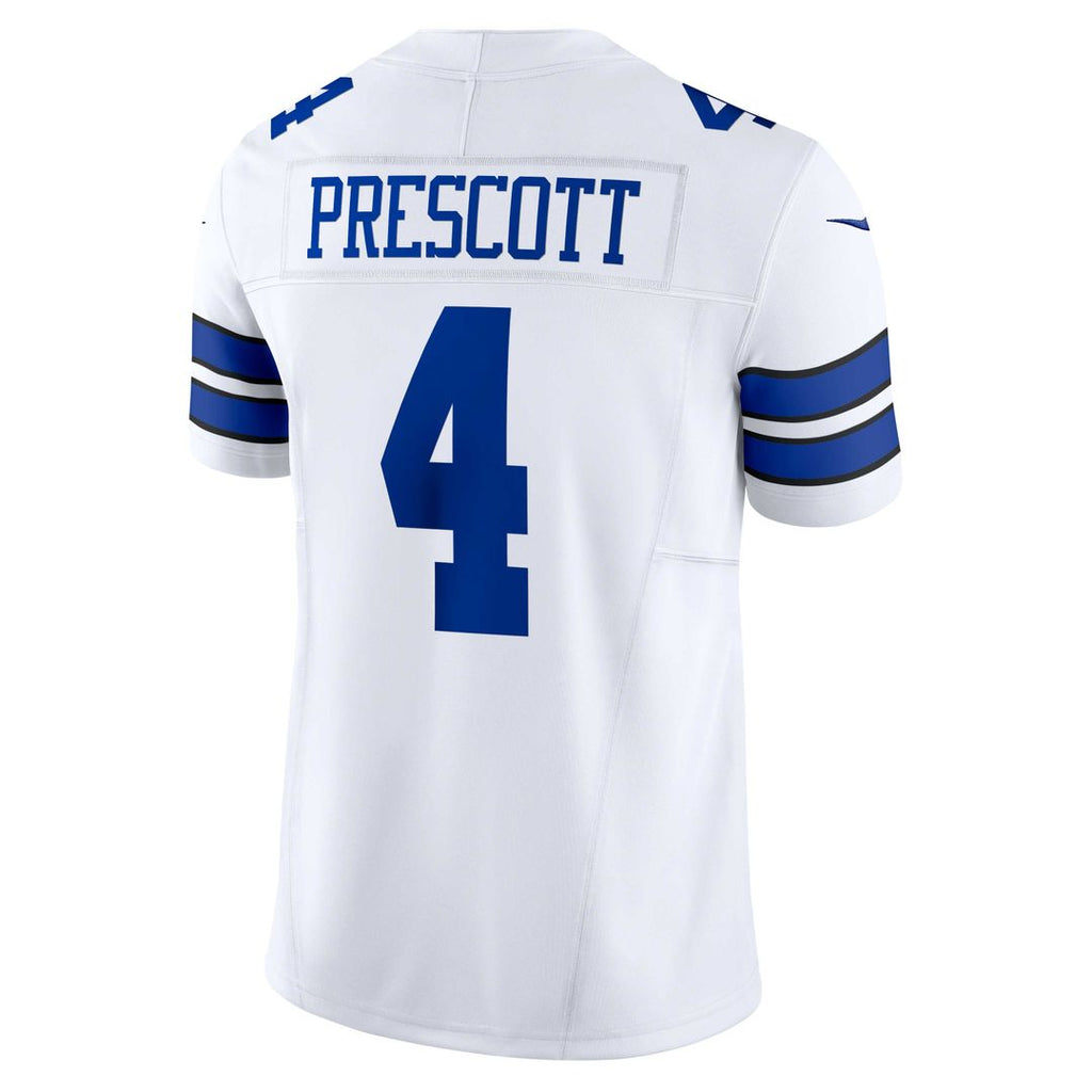 Dallas Cowboys Dak Prescott White Vapor F.U.S.E. Limited Jersey product image 3, provided for visual reference and product