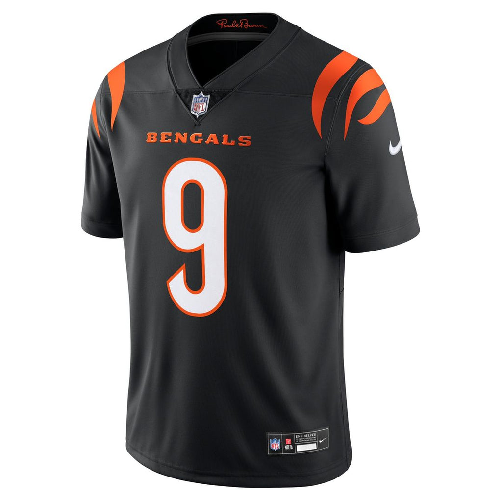 Cincinnati Bengals Joe Burrow White Vapor Untouchable Limited Jersey product image 8, provided for visual reference and