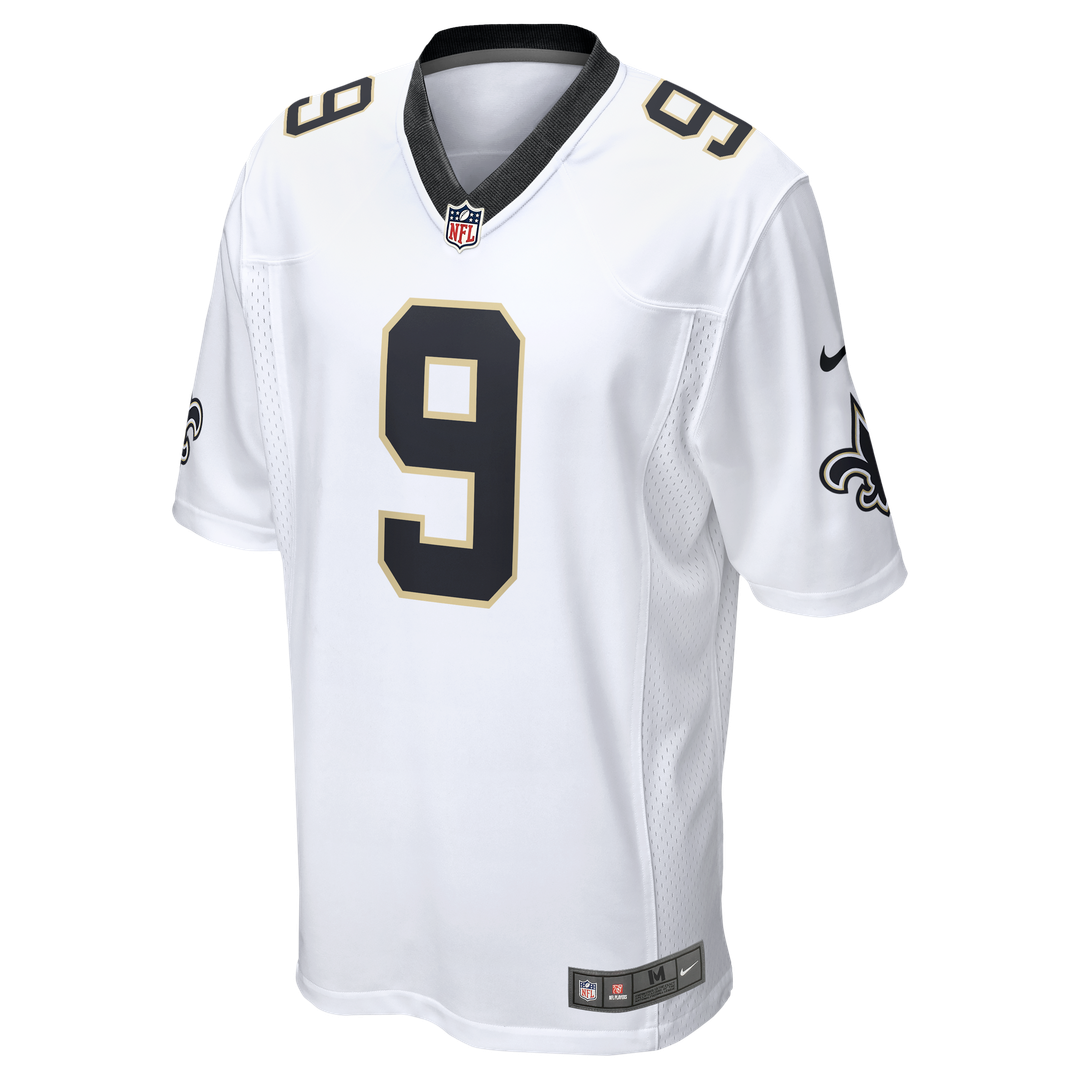 New Orleans Saints Drew Brees Black Team Game Jersey product image 12, provided for visual reference and product detail