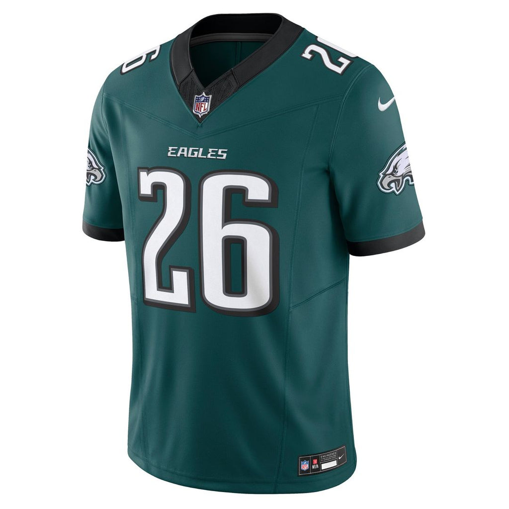 Philadelphia Eagles Saquon Barkley Kelly Green Alternate Vapor F.U.S.E. Limited Jersey product image 11, provided for visual