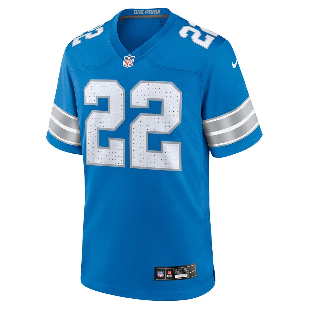 Detroit Lions Bobby Layne Blue Retired Player Game Jersey product image 2, provided for visual reference and product detail