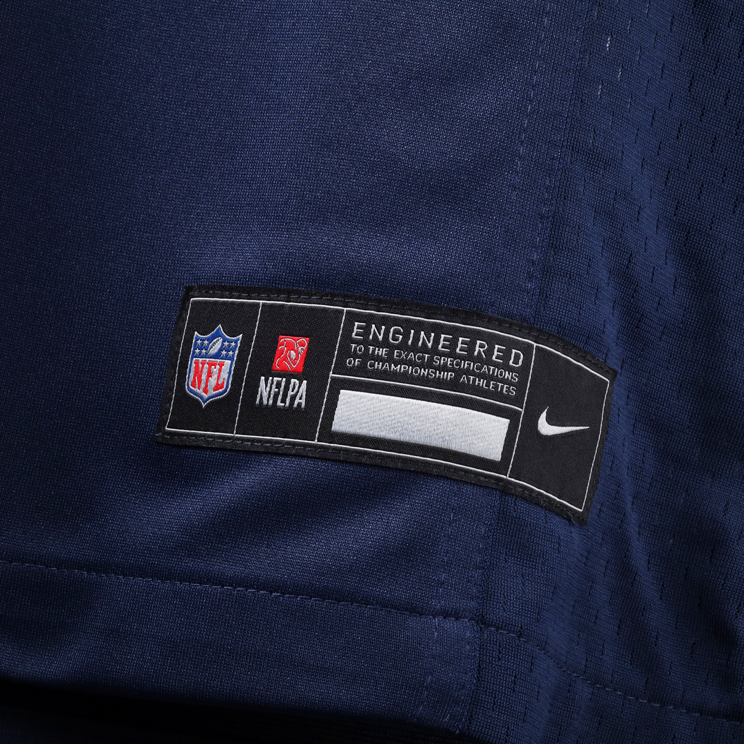 Seattle Seahawks Steve Largent College Navy Retired Player Game Jersey product image 6, provided for visual reference and