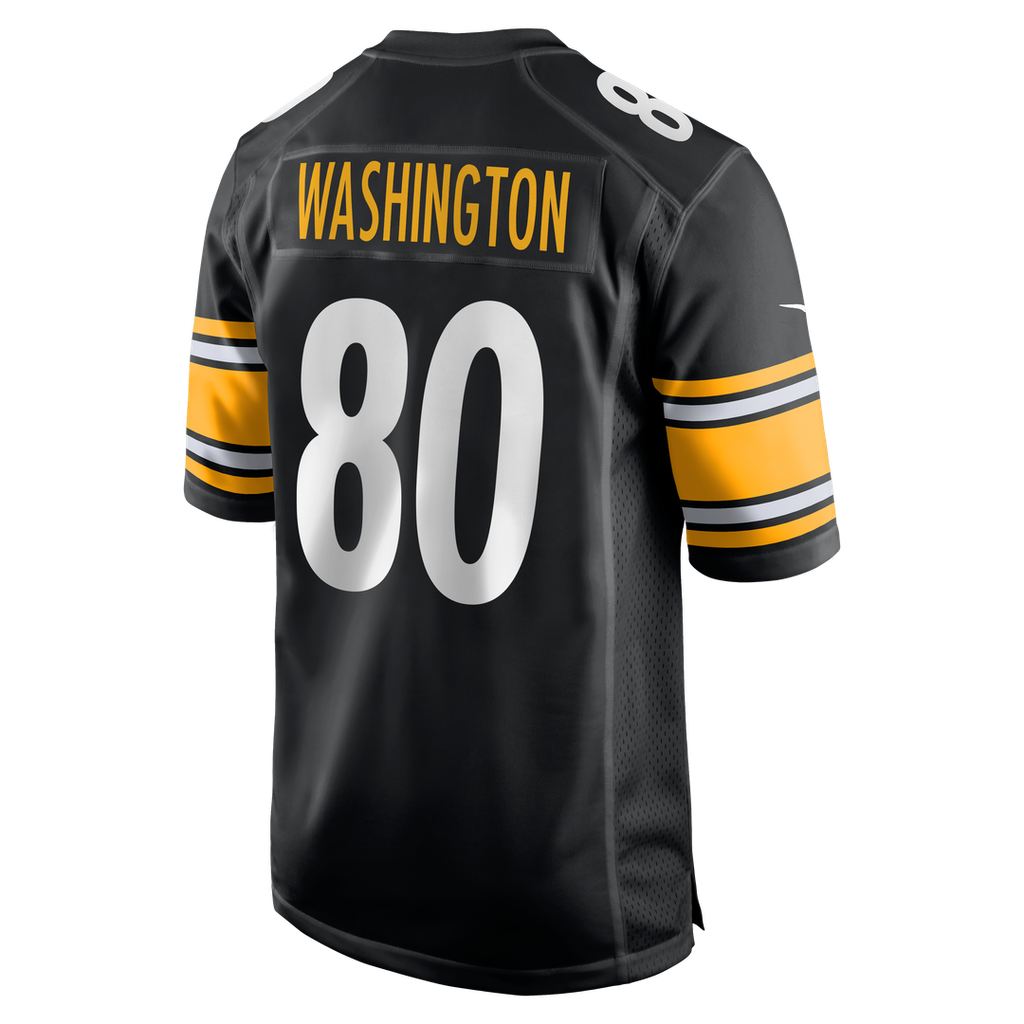 Pittsburgh Steelers Darnell Washington Black Game Jersey product image 3, provided for visual reference and product detail
