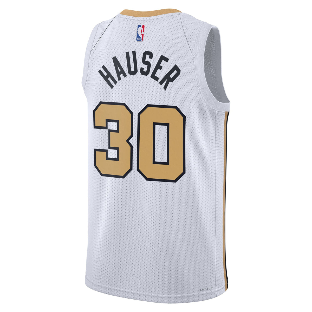 Sam Hauser Boston Celtics 2025/26 City Edition Swingman Jersey - White - Unisex product image 4, provided for visual
