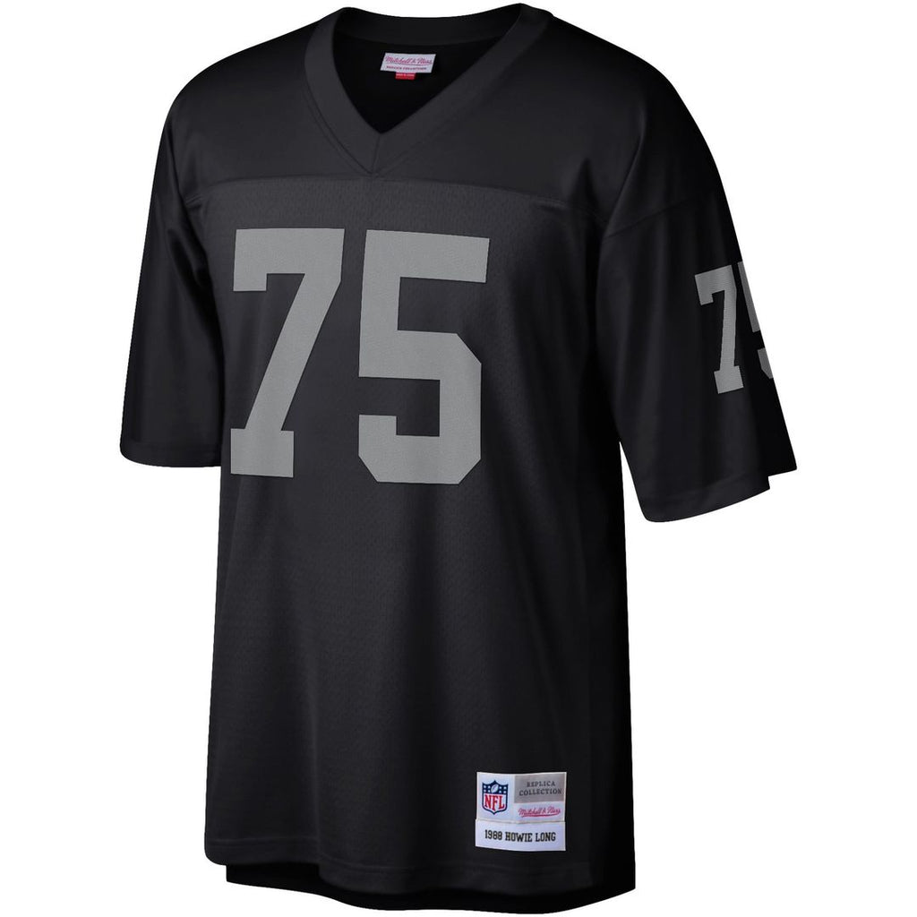 Las Vegas Raiders Howie Long Black Legacy Replica Jersey product image 2, provided for visual reference and product detail