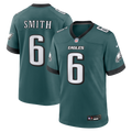 Philadelphia Eagles DeVonta Smith Midnight Green Team Game Jersey product image 1, provided for visual reference and product