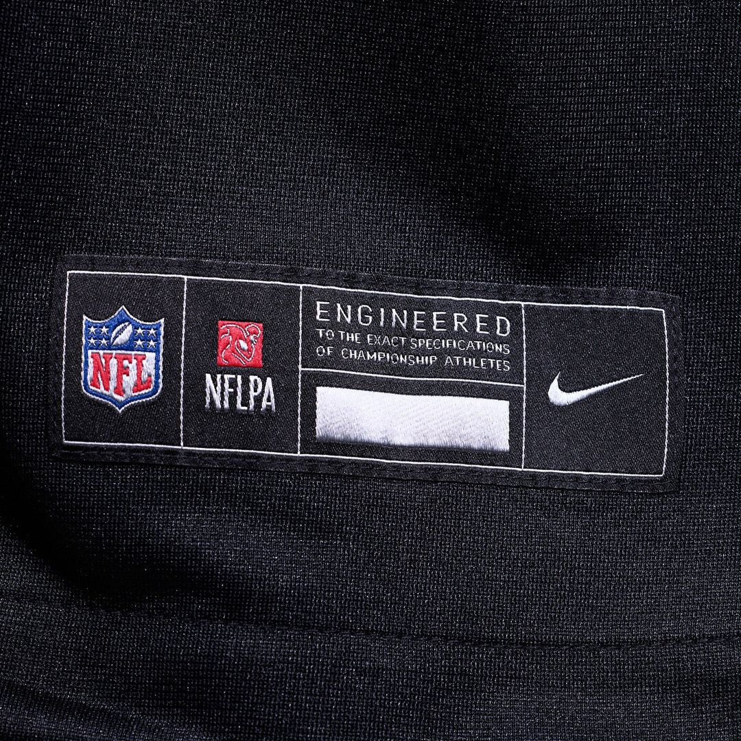Atlanta Falcons Charlie Woerner Black Game Jersey product image 6, provided for visual reference and product detail review