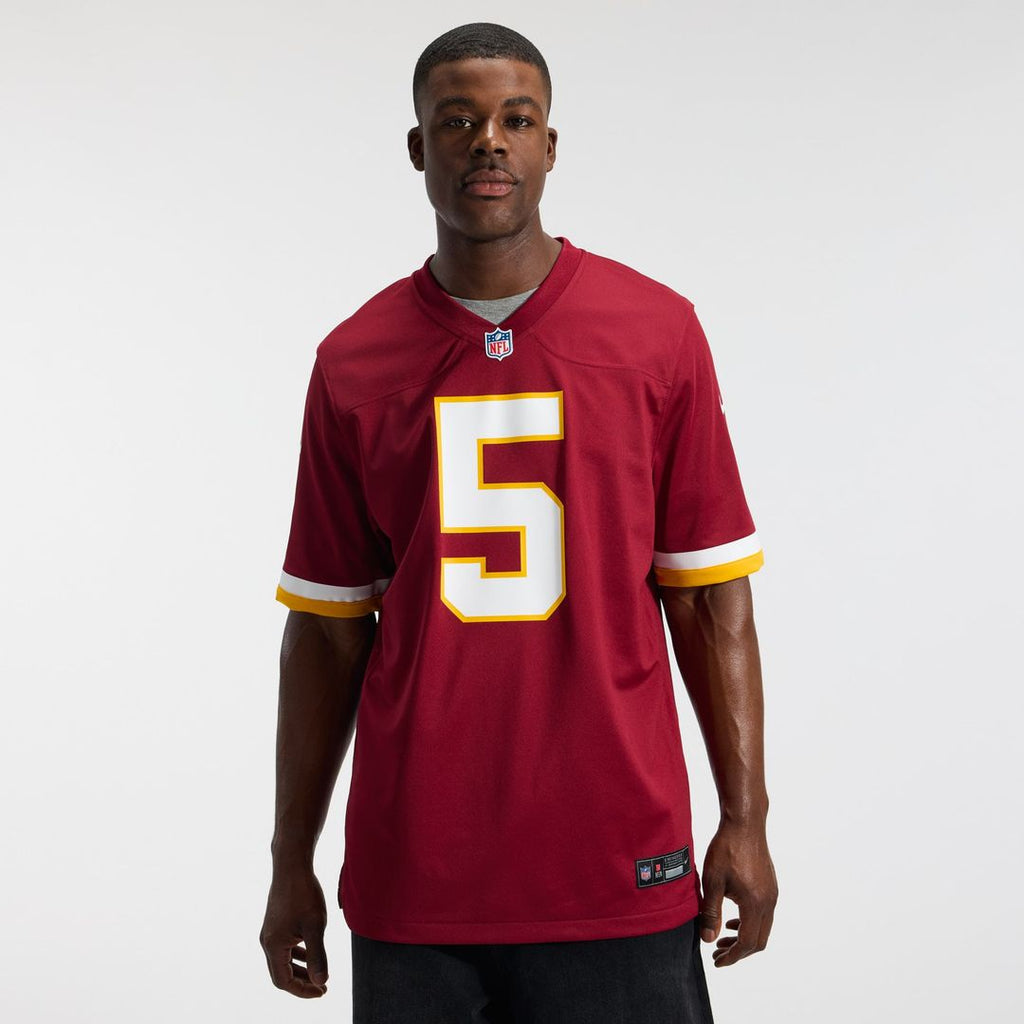 Washington Commanders Jayden Daniels Burgundy Game Jersey product image 16, provided for visual reference and product detail