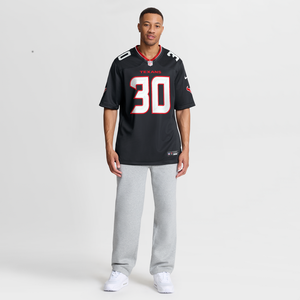 Houston Texans Brandon Codrington Navy Team Game Jersey product image 4, provided for visual reference and product detail