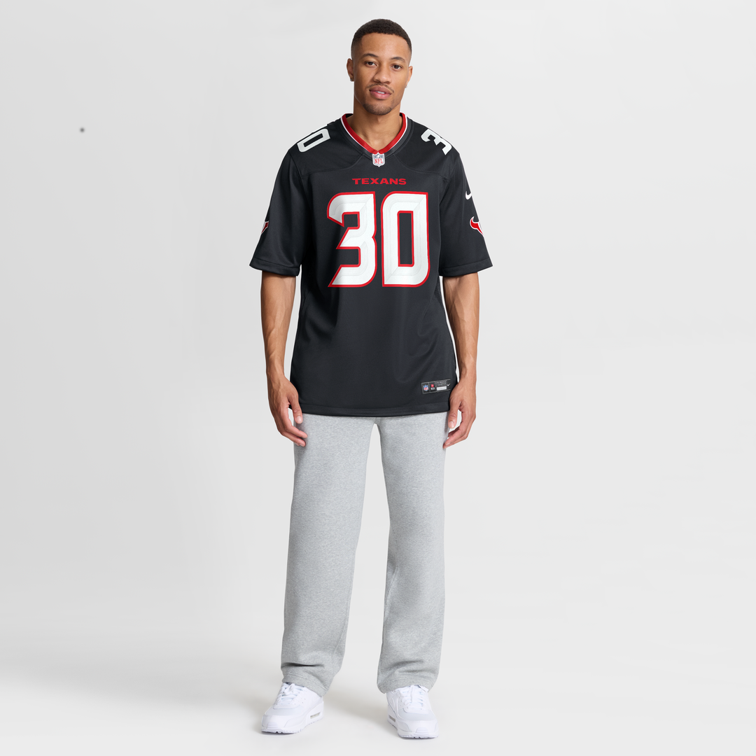 Houston Texans Brandon Codrington Navy Team Game Jersey product image 4, provided for visual reference and product detail