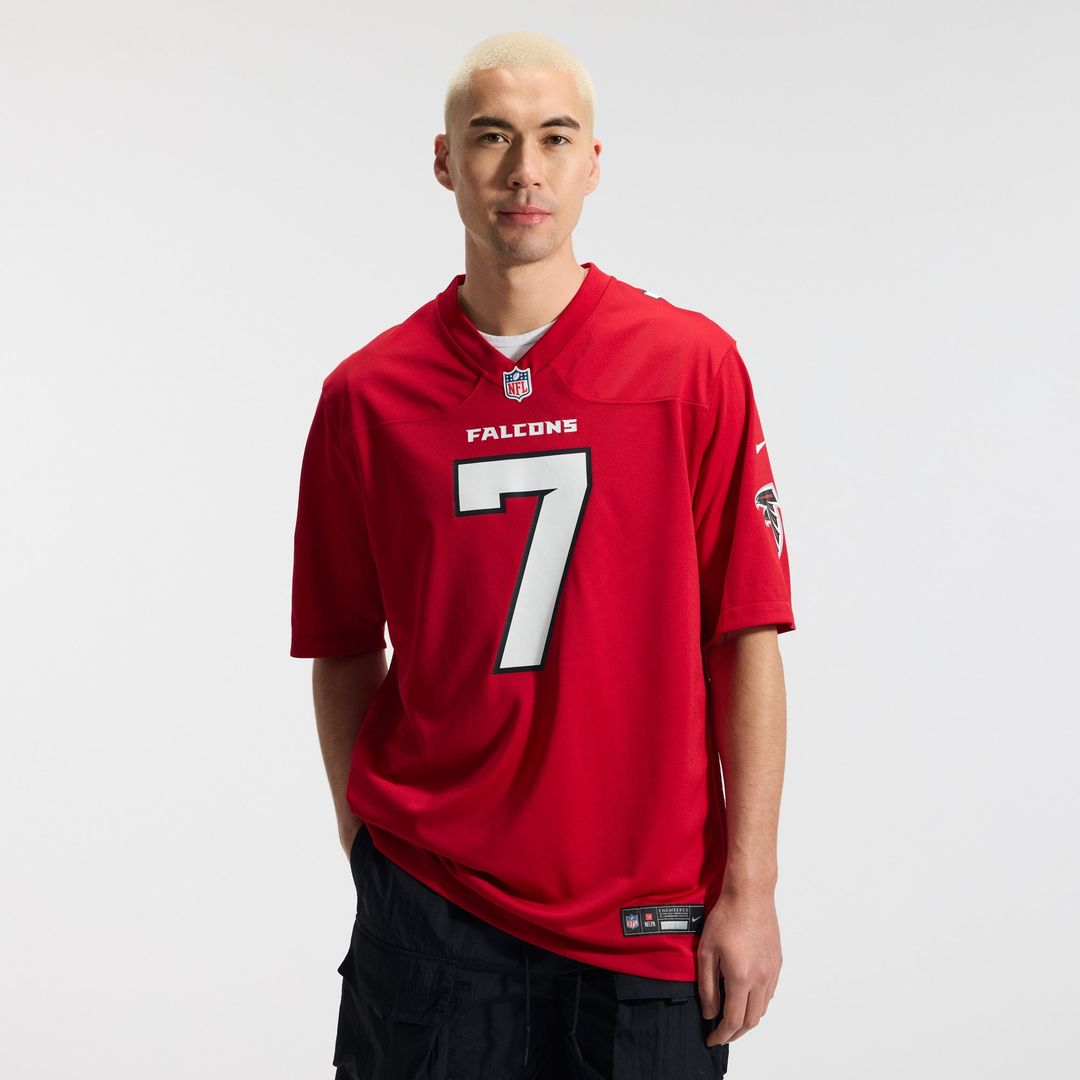Atlanta Falcons Bijan Robinson White Game Jersey product image 22, provided for visual reference and product detail review