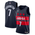 Washington Wizards Brand Statement Edition Swingman Basketball Jersey - Navy - Bub Carrington product image 1, provided for