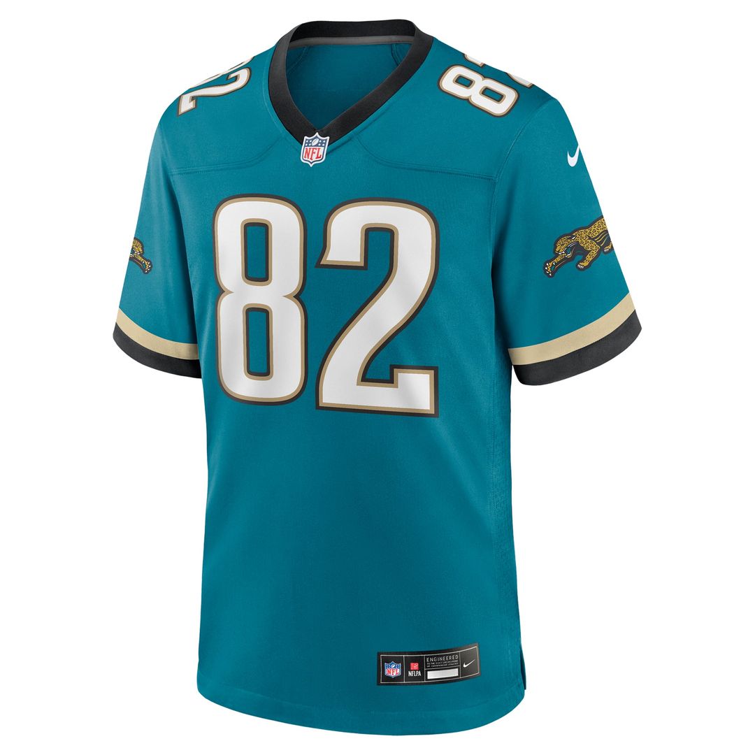 Jacksonville Jaguars Jimmy Smith Teal Retired Player Alternate Game Jersey product image 2, provided for visual reference