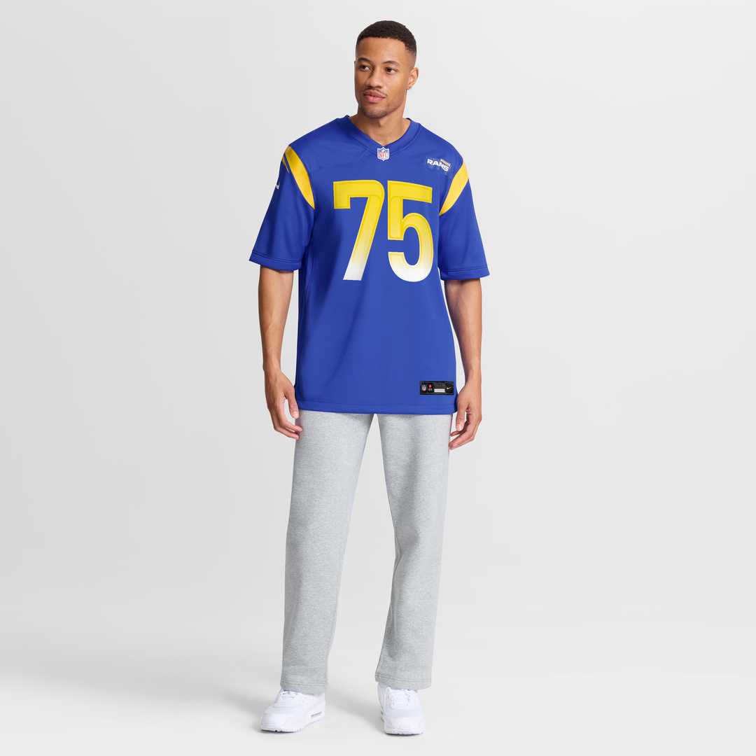 Los Angeles Rams Deacon Jones Royal Game Retired Player Jersey product image 7, provided for visual reference and product