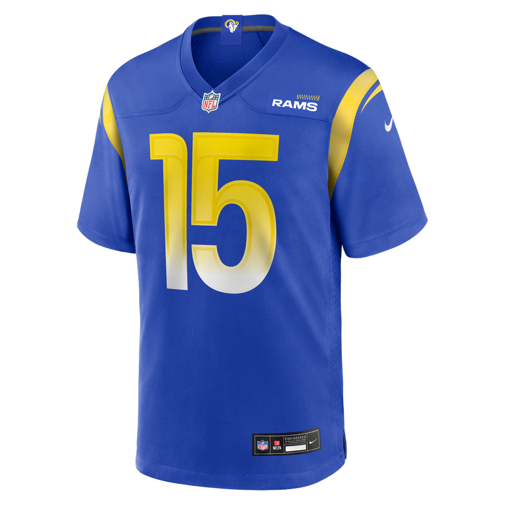 Los Angeles Rams Konata Mumpfield Royal Team Game Jersey product image 2, provided for visual reference and product detail