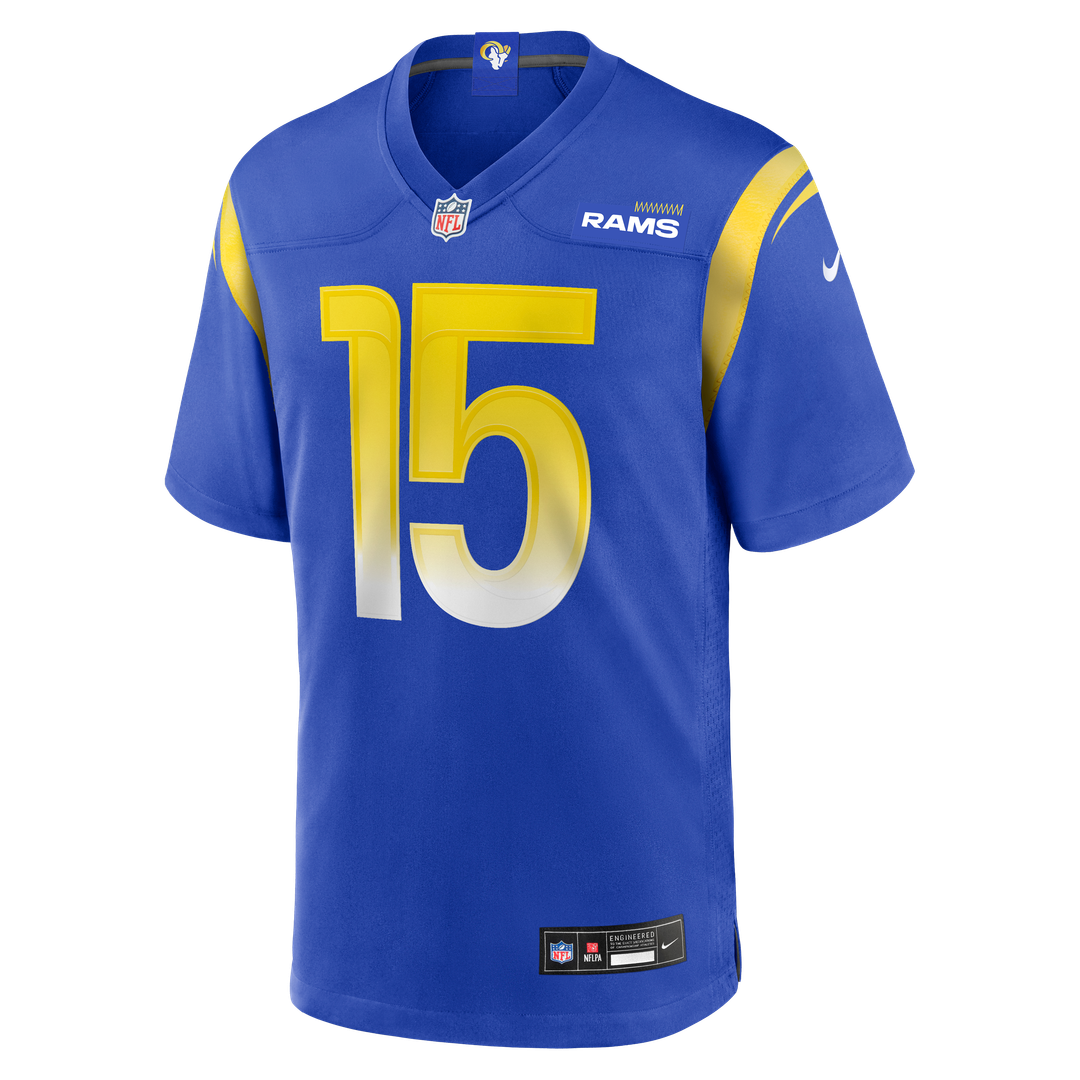 Los Angeles Rams Konata Mumpfield Royal Team Game Jersey product image 2, provided for visual reference and product detail