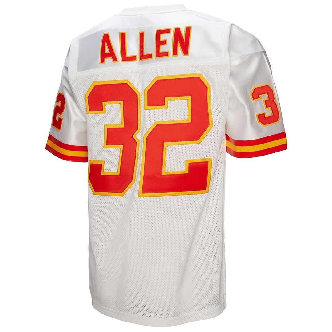 Kansas City Chiefs 1994 Marcus Allen White Authentic Throwback Retired Player Jersey product image 3, provided for visual