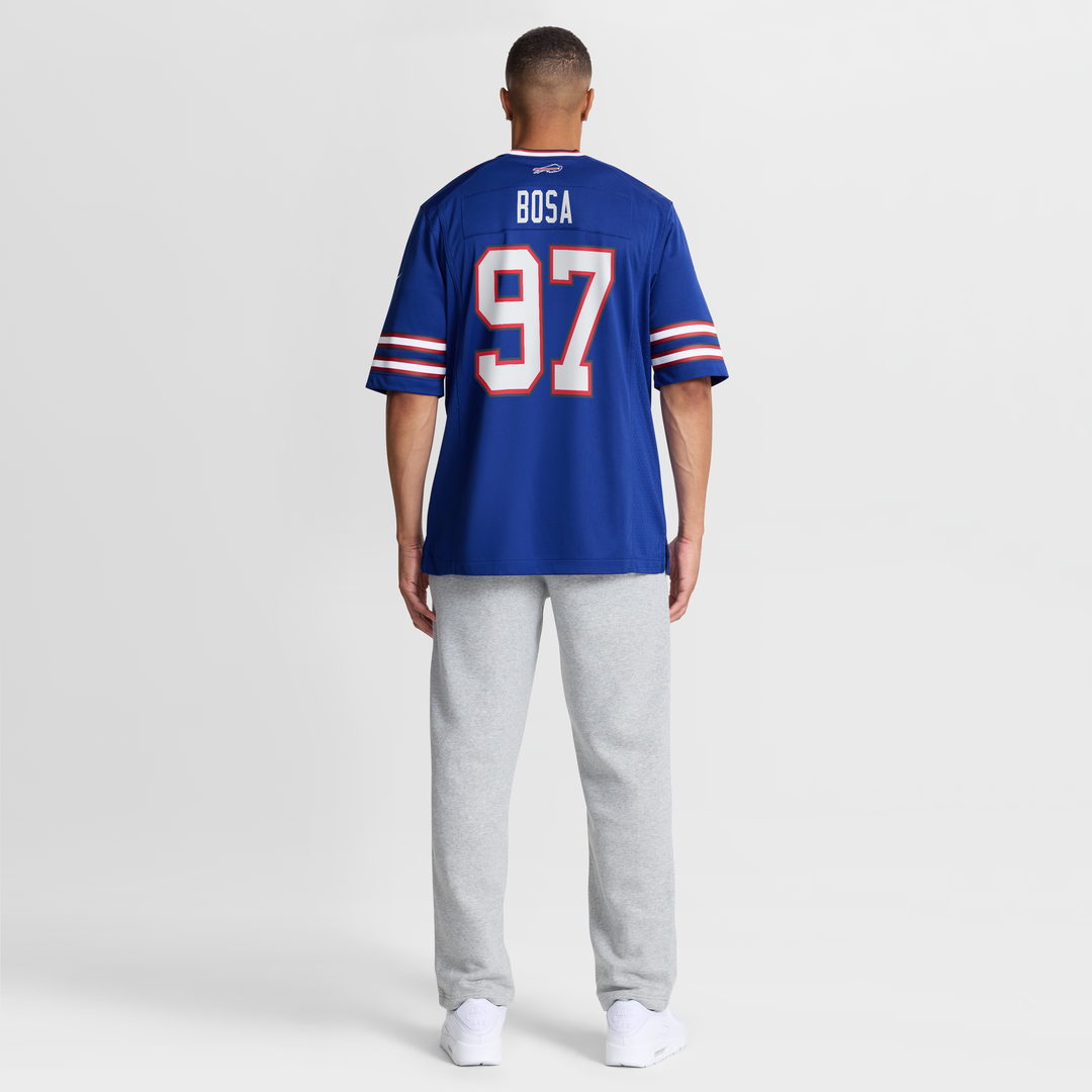 Buffalo Bills Joey Bosa Royal Game Player Jersey product image 8, provided for visual reference and product detail review