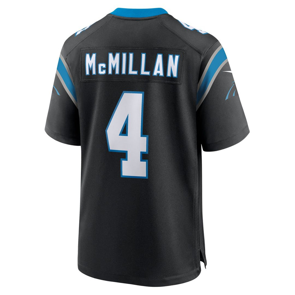 Carolina Panthers Tetairoa McMillan Blue Alternate Game Jersey product image 9, provided for visual reference and product