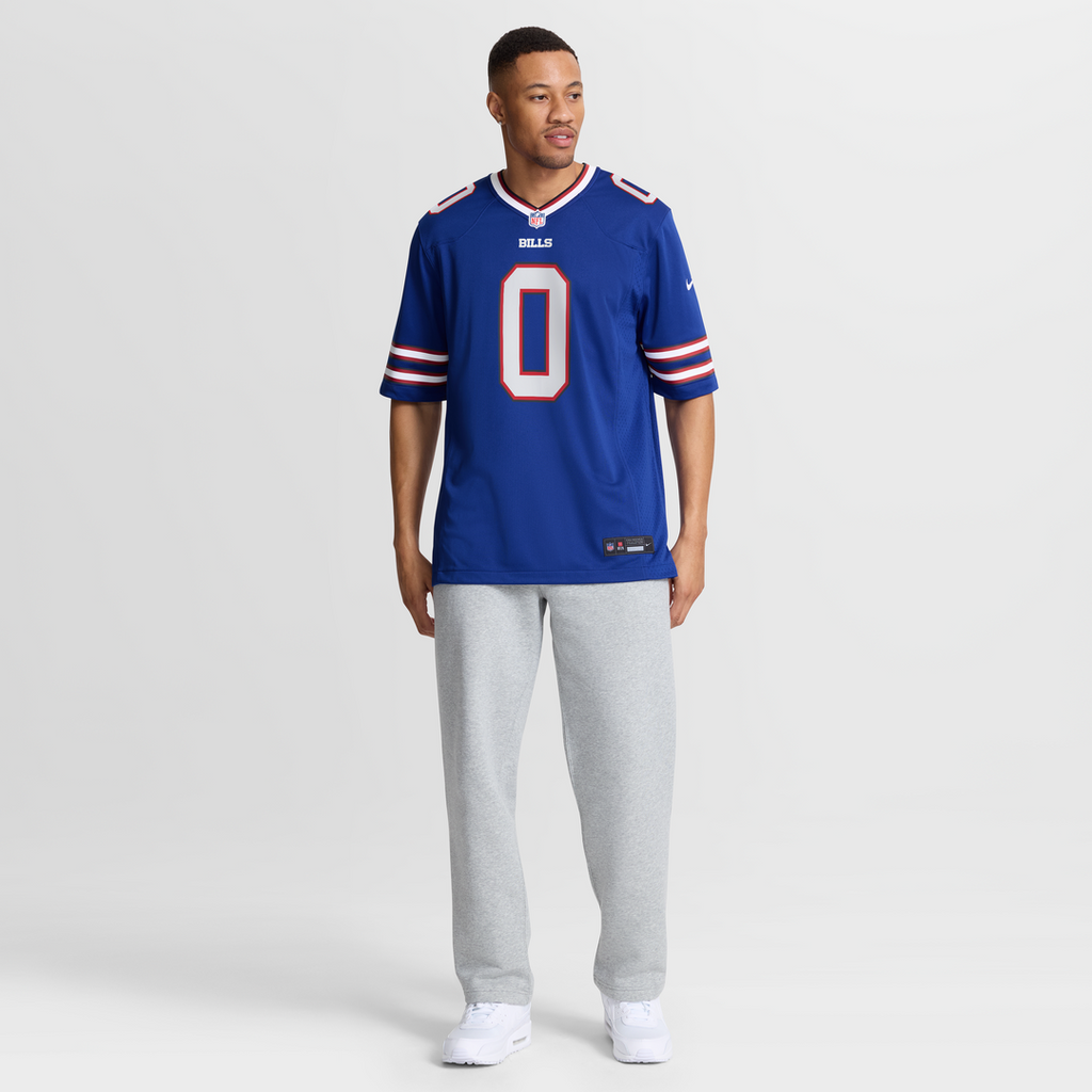 Buffalo Bills Keon Coleman Red Alternate Game Jersey product image 19, provided for visual reference and product detail