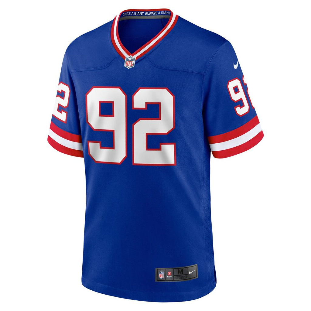 New York Giants Michael Strahan Royal Retired Player Alternate Game Jersey product image 2, provided for visual reference