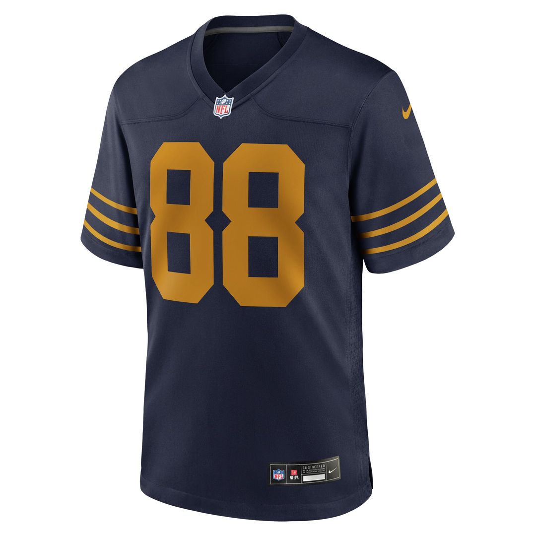 Green Bay Packers Luke Musgrave Navy The 1923 Classic Game Jersey product image 2, provided for visual reference and product