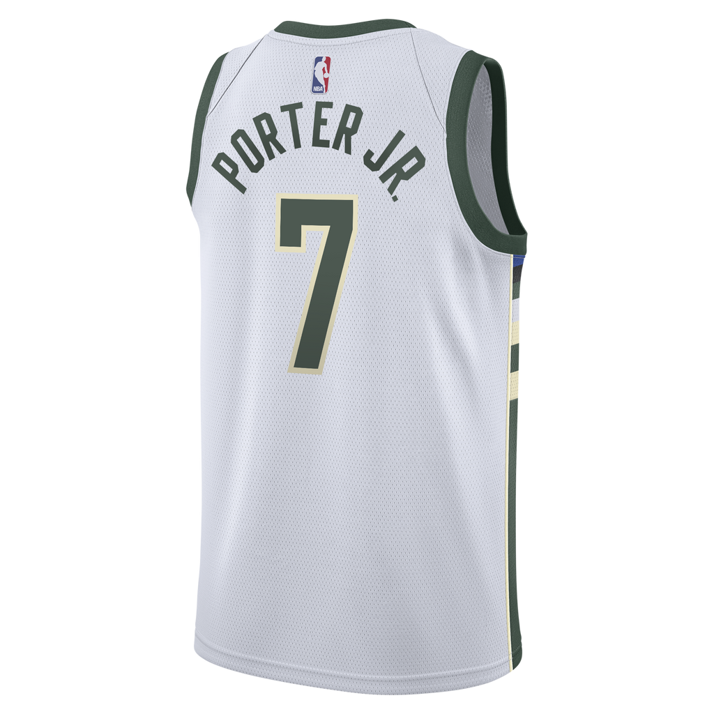 Milwaukee Bucks Nike Association Edition Swingman Jersey product image 4