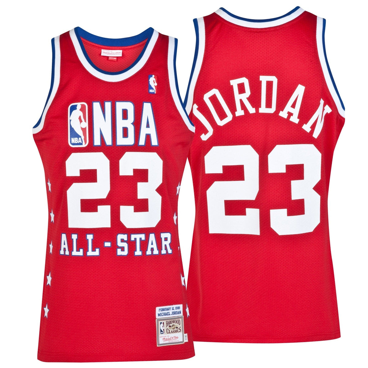 NBA All-Star East Michael Jordan 1989 Authentic Jersey By product image 2