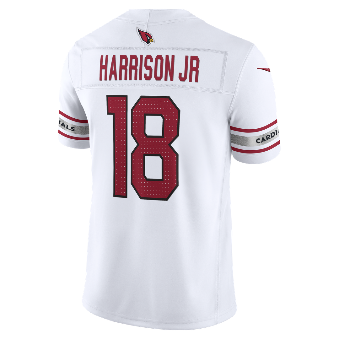 Arizona Cardinals Marvin Harrison Jr. White Vapor F.U.S.E. Stitched Limited Jersey product image 6, provided for visual