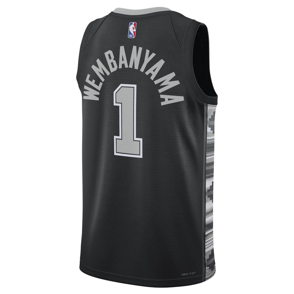 San Antonio Spurs Jordan Brand Statement Edition Swingman Jersey - Victor Wembanyama - Unisex product image 4, provided for