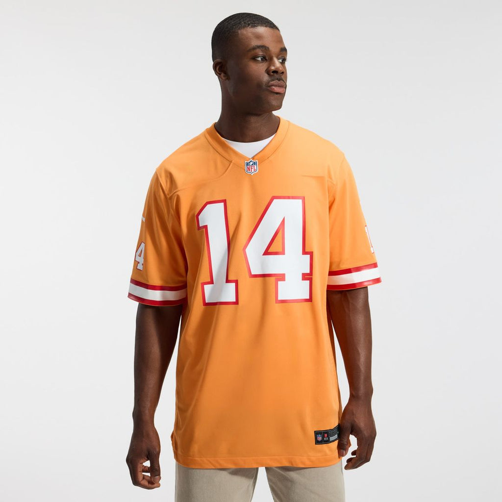 Tampa Bay Buccaneers Chris Godwin Jr. White Game Player Jersey product image 16, provided for visual reference and product