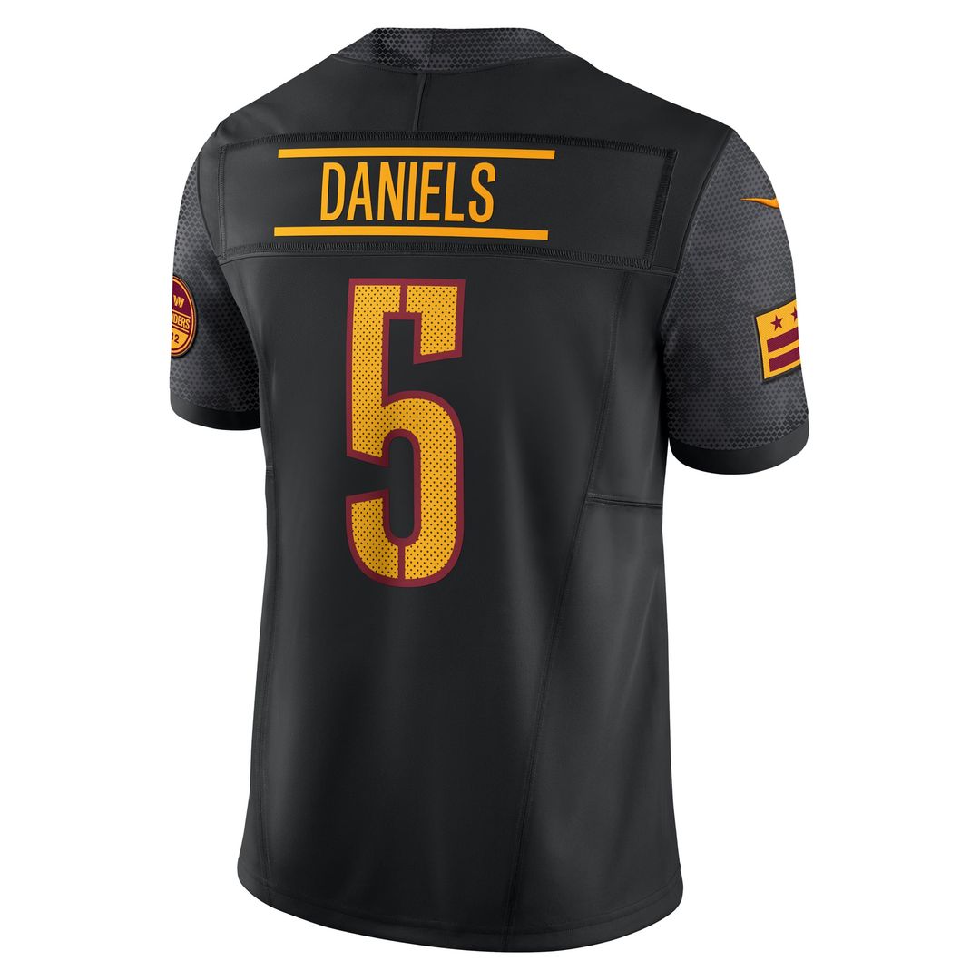 Washington Commanders Jayden Daniels White Vapor F.U.S.E. Limited Super Bowl Era Jersey product image 17, provided for
