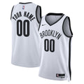 Brooklyn Nets Association Swingman Basketball Jersey - Custom - Unisex product image 1, provided for visual reference and