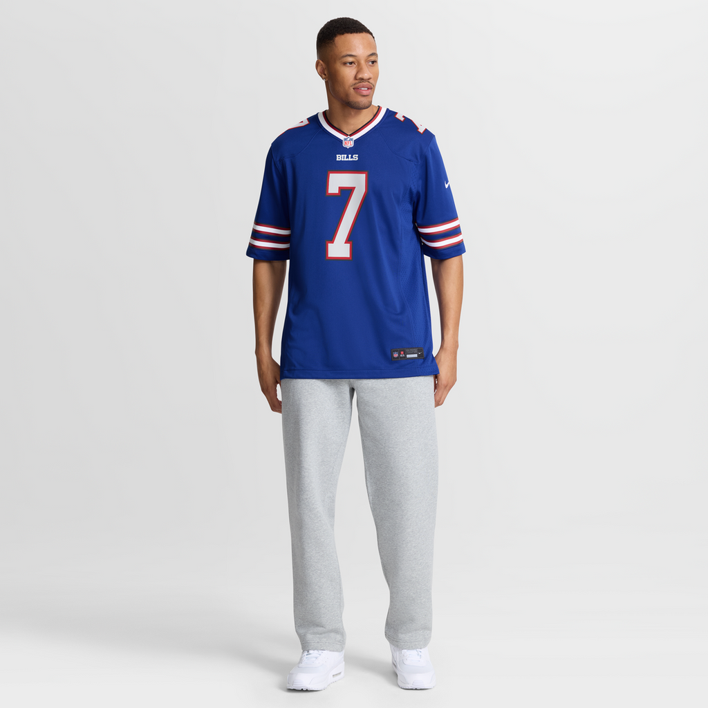 Buffalo Bills Ray Davis Royal Team Game Jersey product image 4, provided for visual reference and product detail review