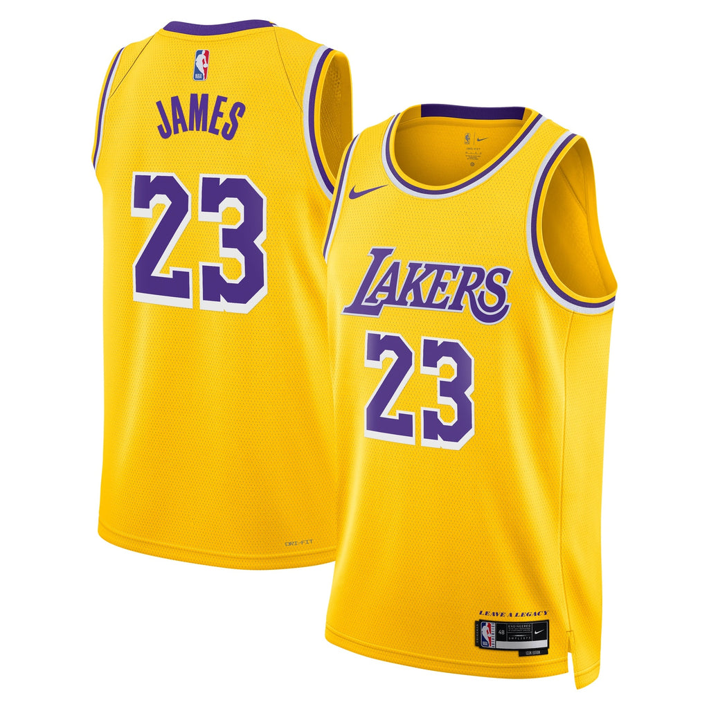 Los Angeles Lakers Nike Icon Swingman Jersey - Gold product image 1
