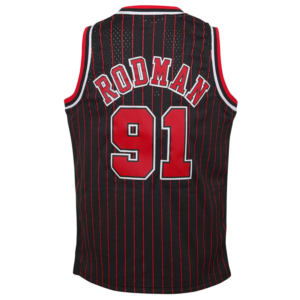 Hardwood Classic Chicago Bulls Alternate Jersey - Youth product image 4, provided for visual reference and product detail