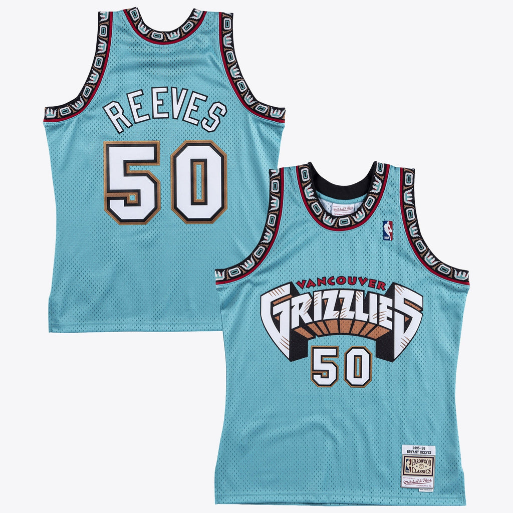 Vancouver Grizzlies Mitchell & Ness Bryant Reeves 1995 product image 1
