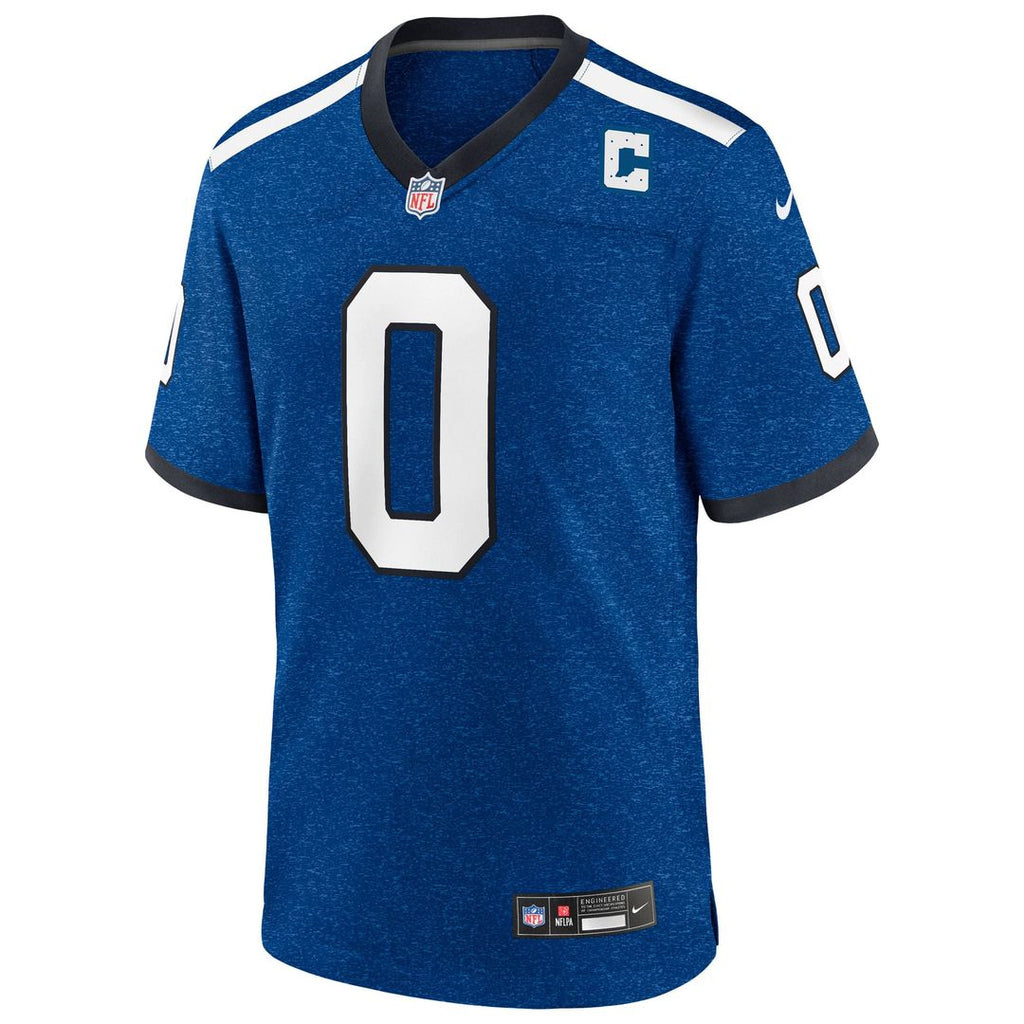 Indianapolis Colts Camryn Bynum Royal Team Game Jersey product image 18, provided for visual reference and product detail